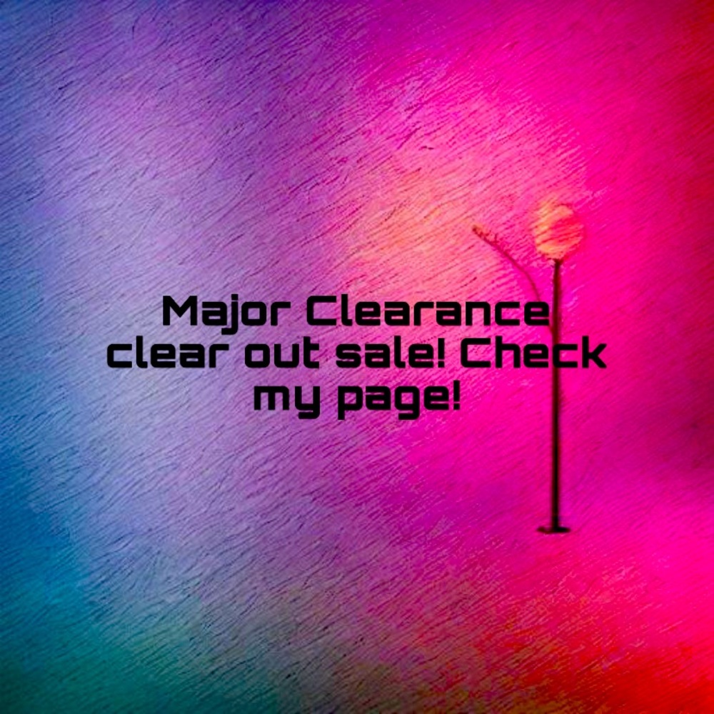 Clearing out sale